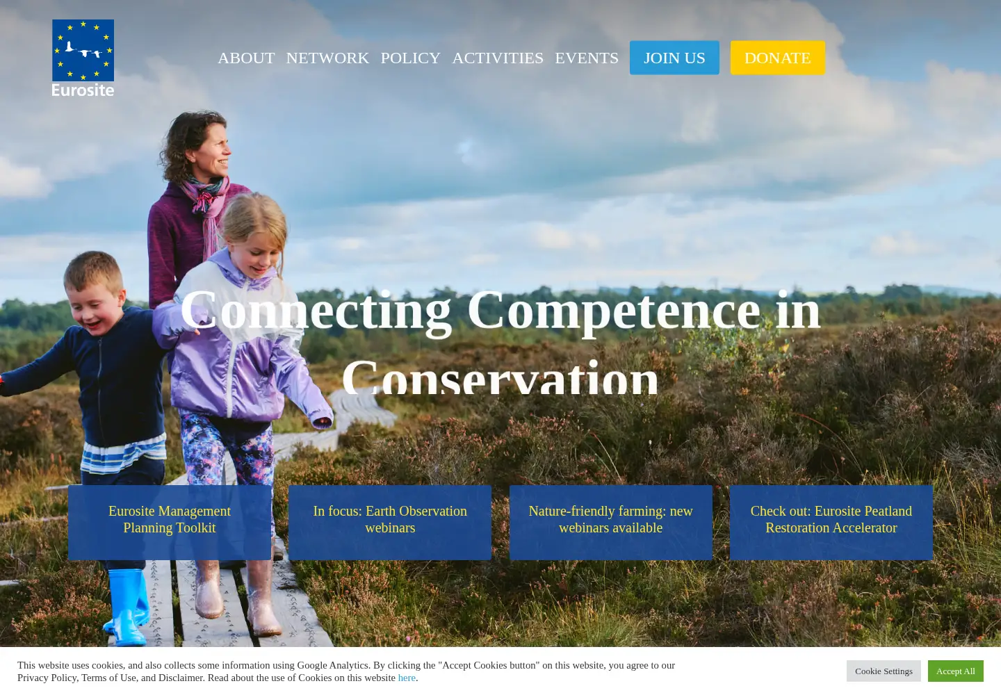 Screenshot of eurosite.org