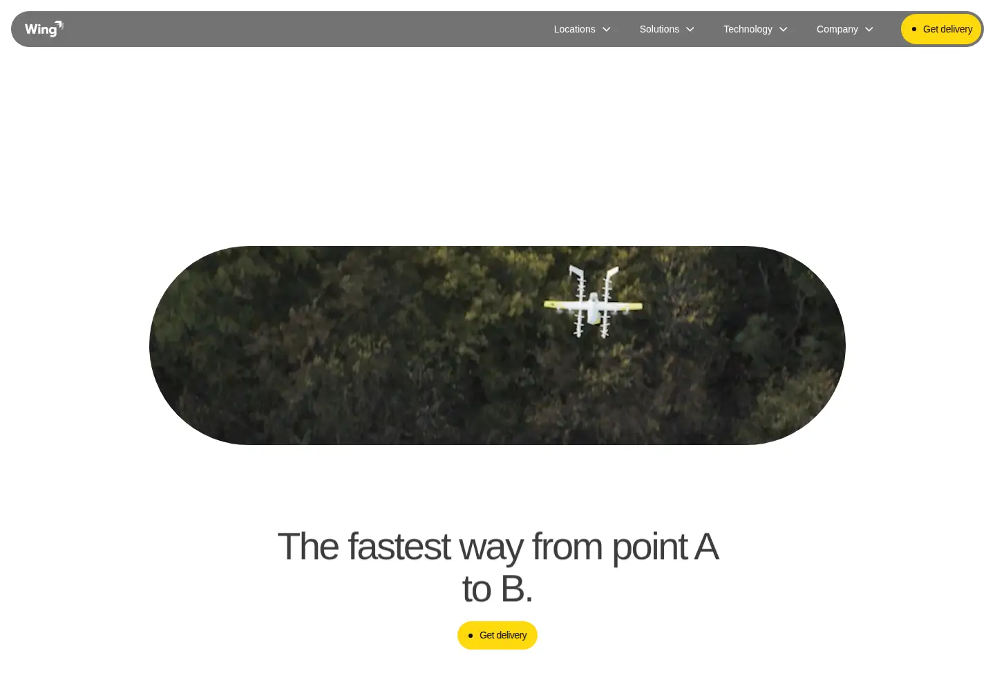Screenshot of wing.com