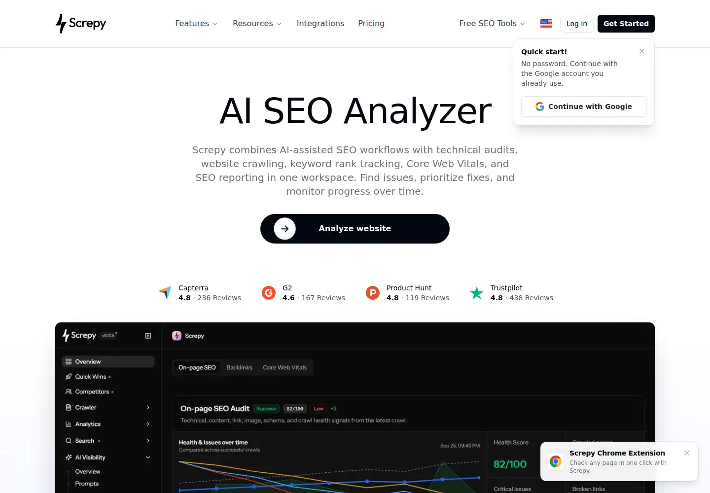 Screenshot of screpy.com