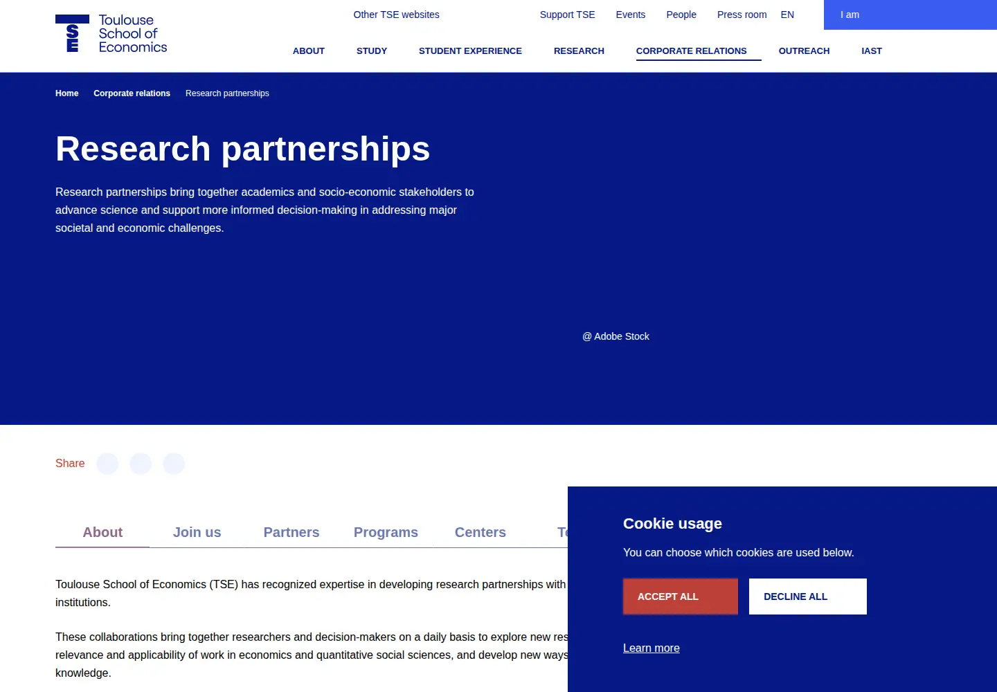 Screenshot of idei.fr