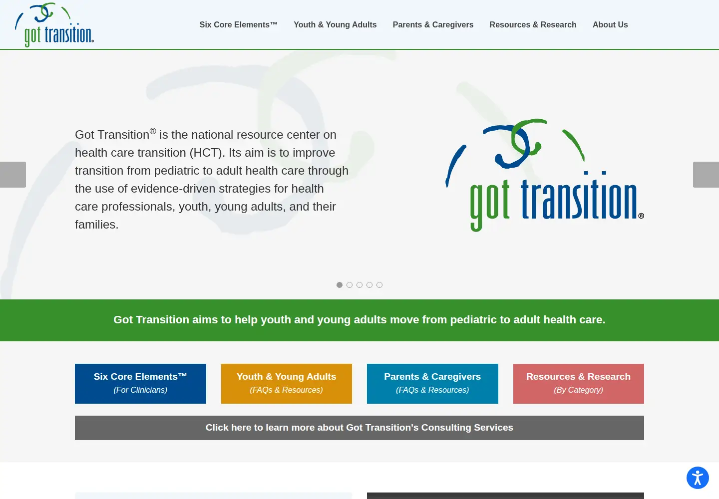 Screenshot of gottransition.org