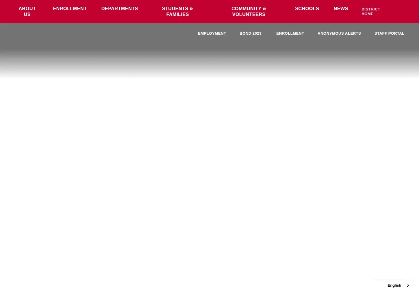 Screenshot of cfbisd.edu