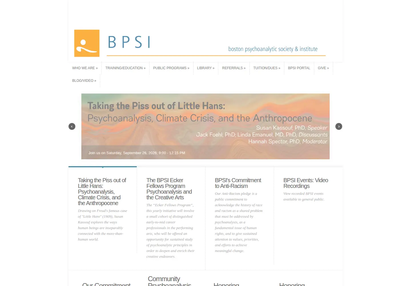 Screenshot of bpsi.org