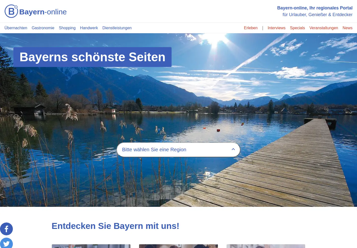 Screenshot of bayern-online.de