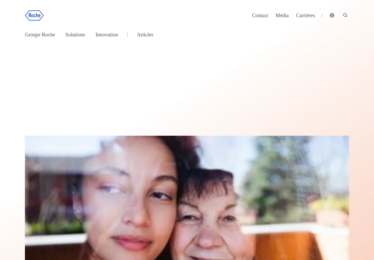 Captured homepage of roche.fr in the current scan