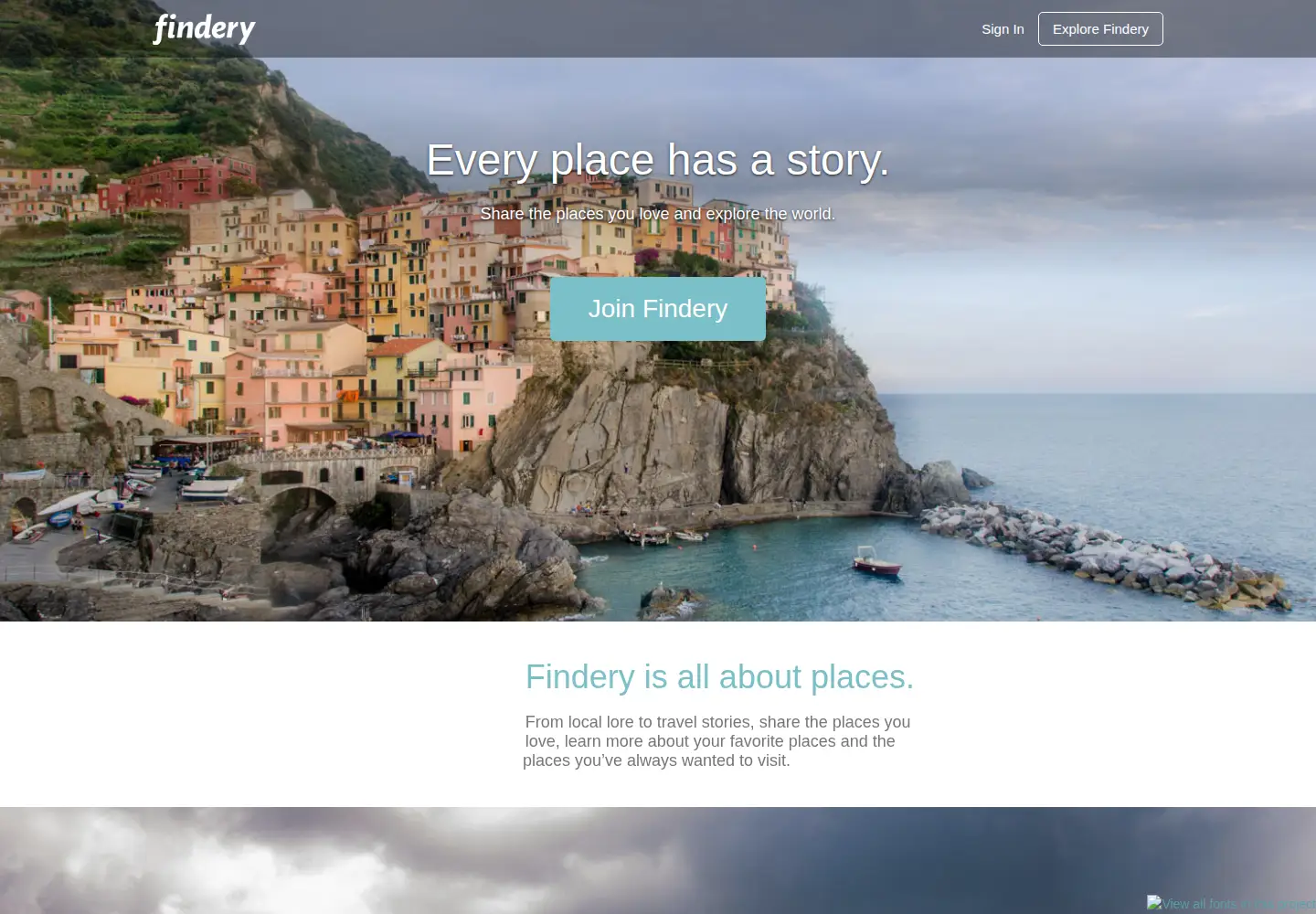 Screenshot of findery.com