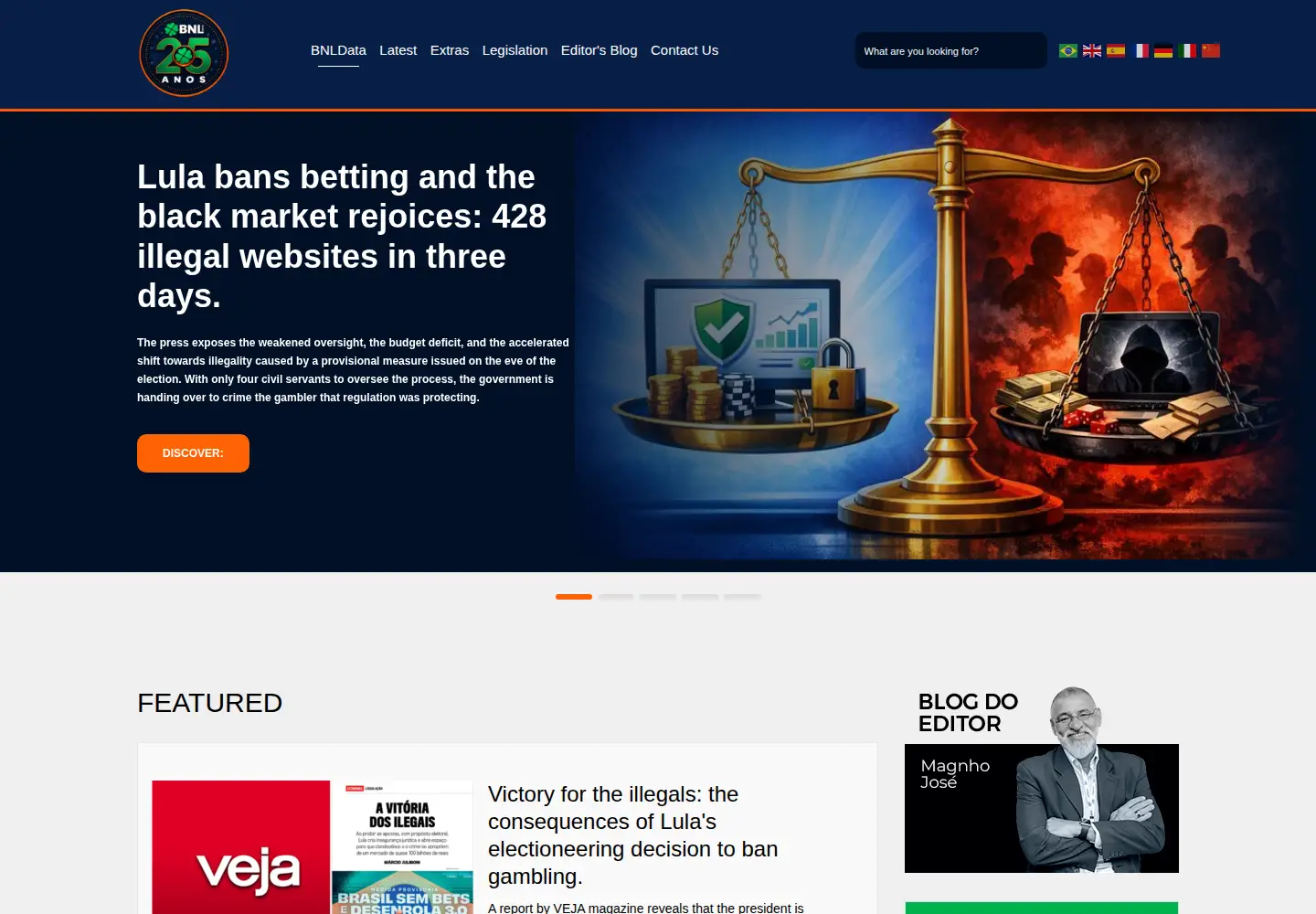 Screenshot of bnldata.com.br
