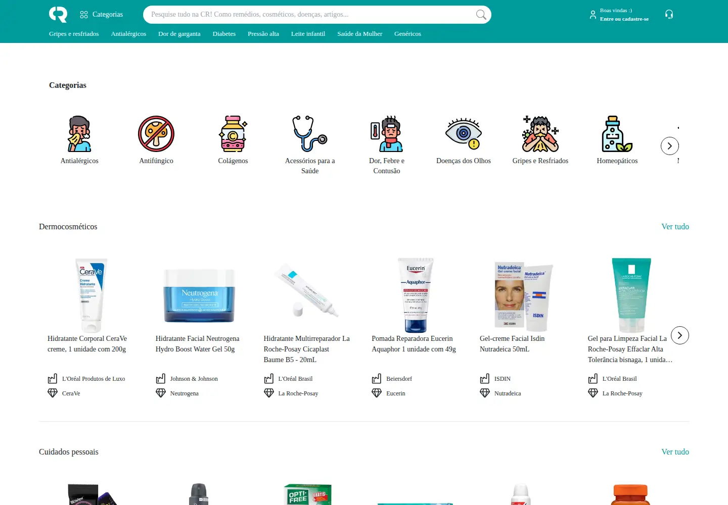 Screenshot of consultaremedios.com.br