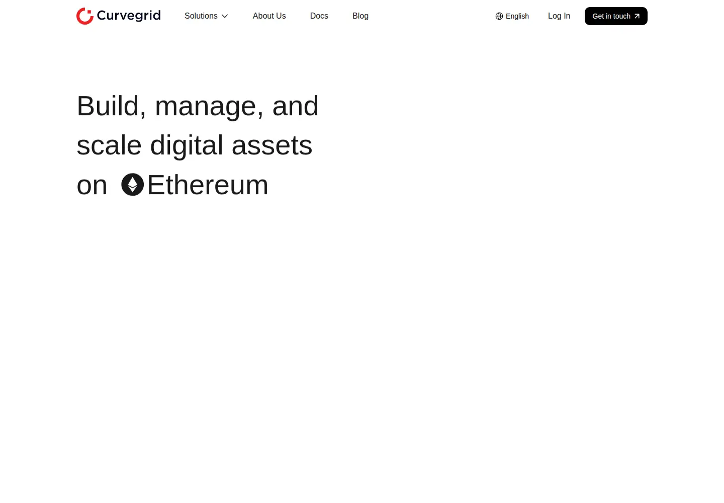 Screenshot of curvegrid.com