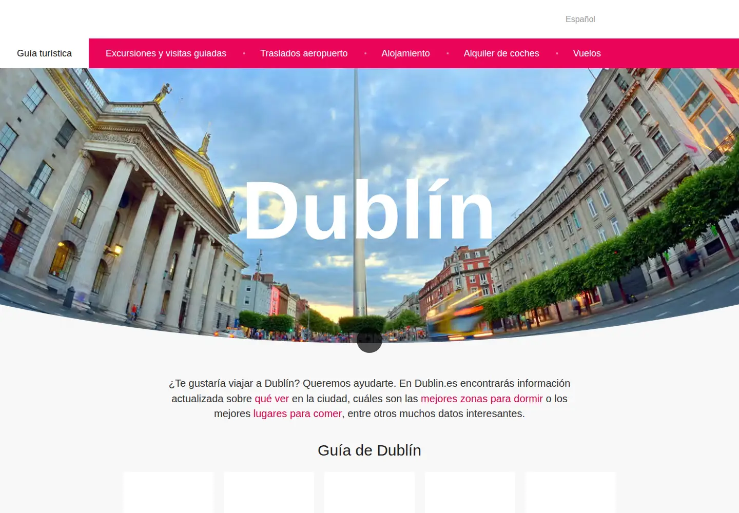 Screenshot of dublin.es