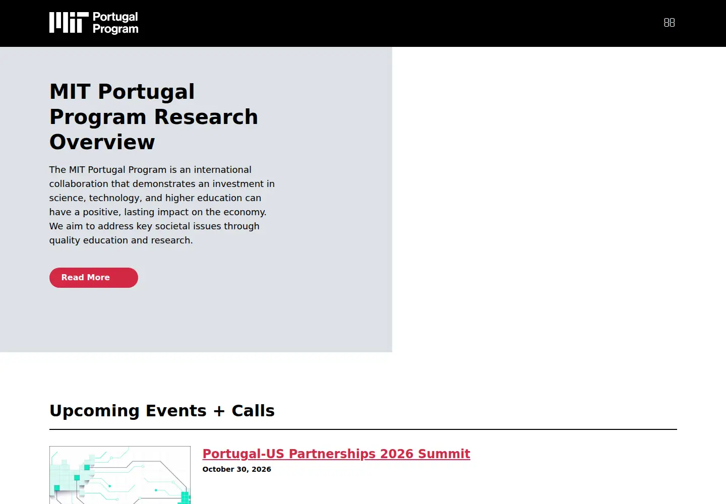 Screenshot of mitportugal.org