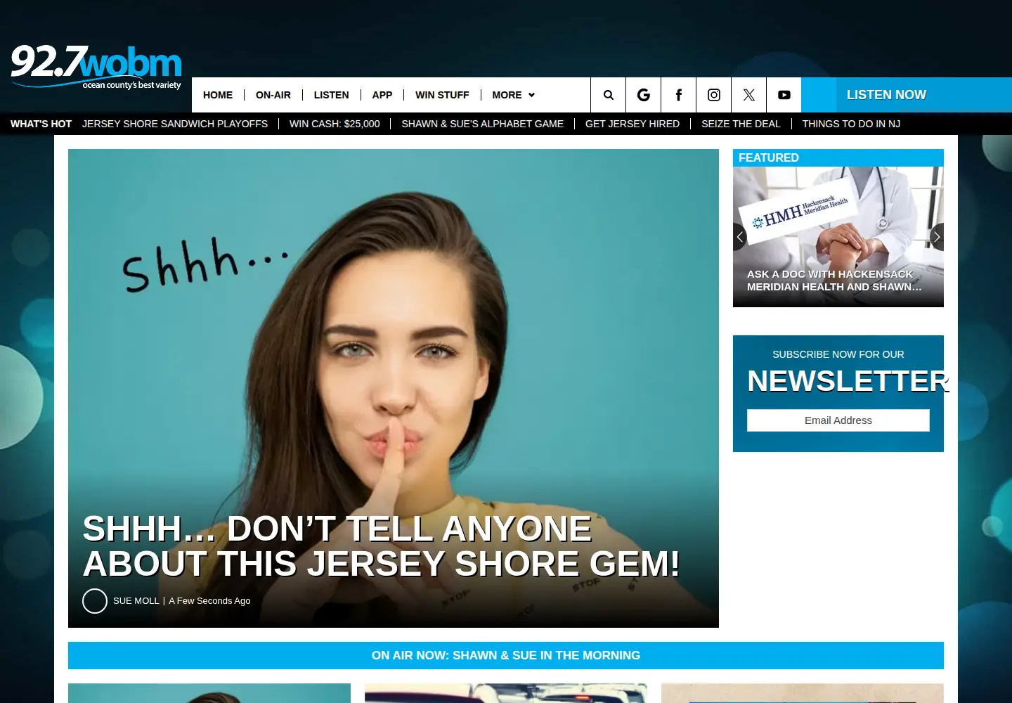Screenshot of wobm.com