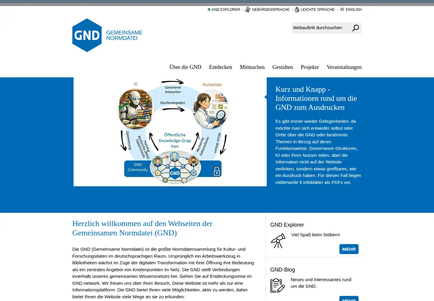 Screenshot of gnd.network