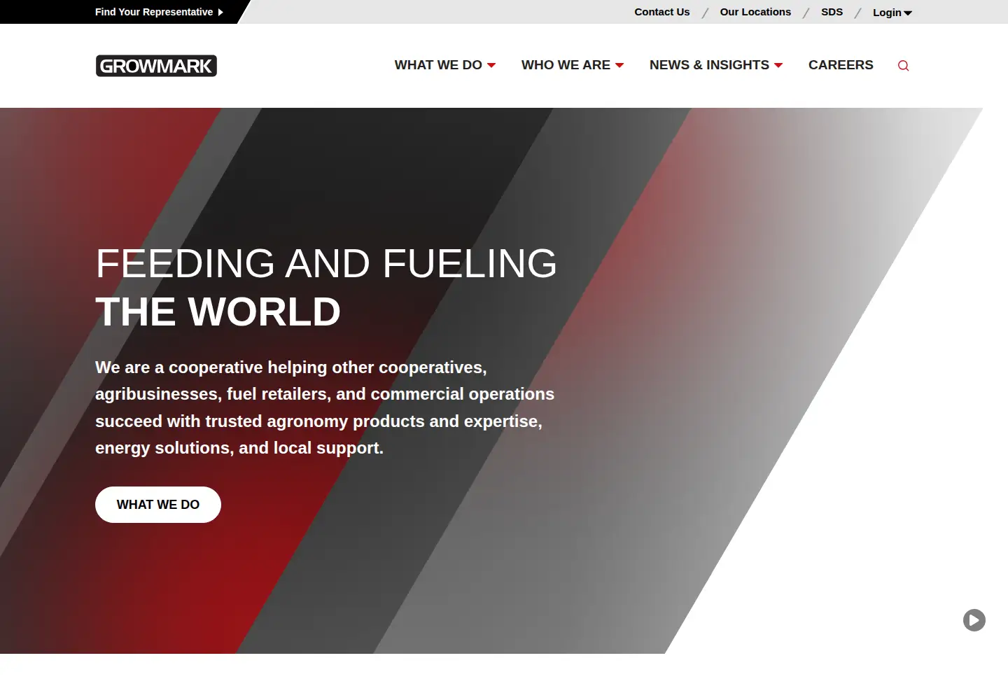 Screenshot of growmark.com