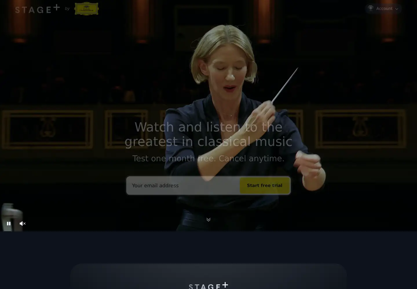 Screenshot of stage-plus.com