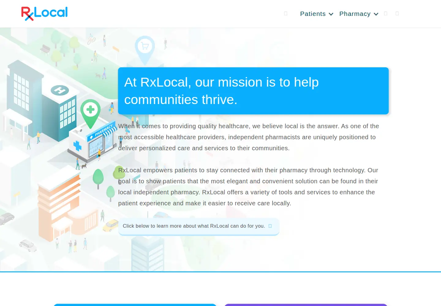 Screenshot of rxlocal.com
