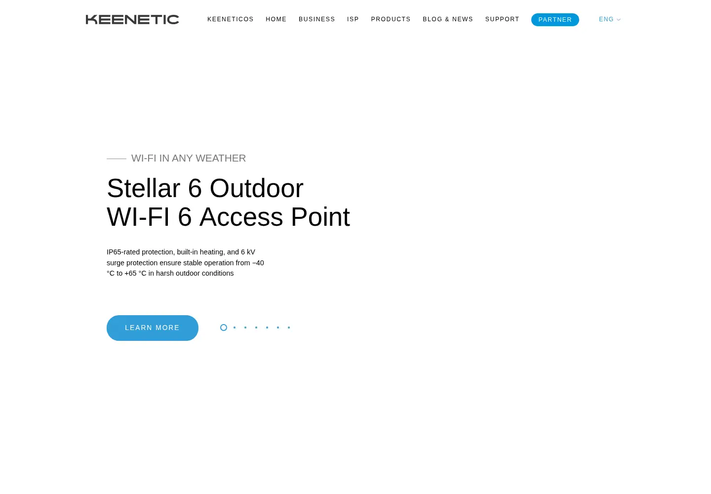Screenshot of keenetic.com