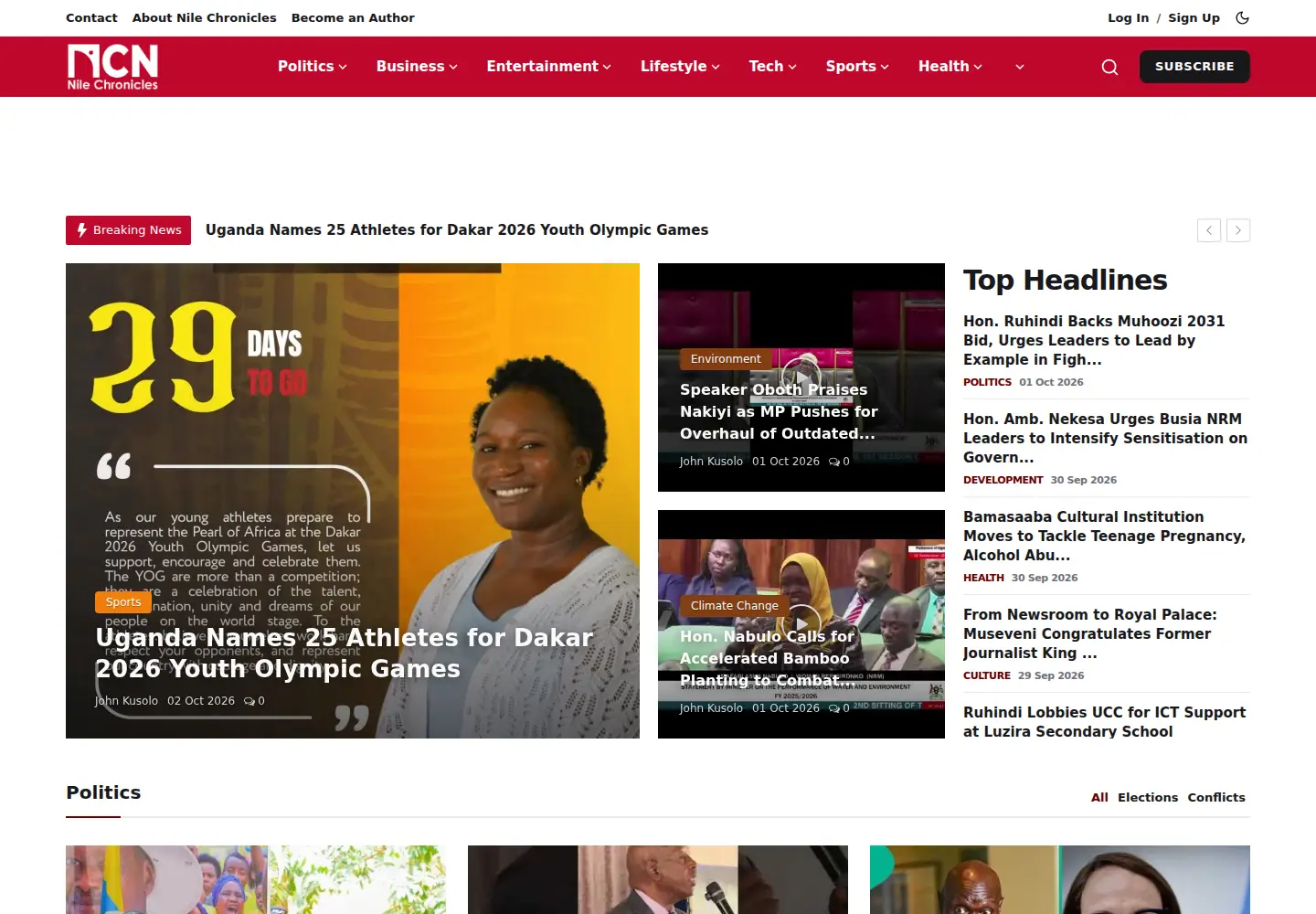 Screenshot of ncnews.co