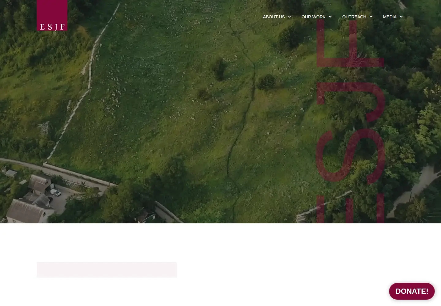 Screenshot of esjf-cemeteries.org