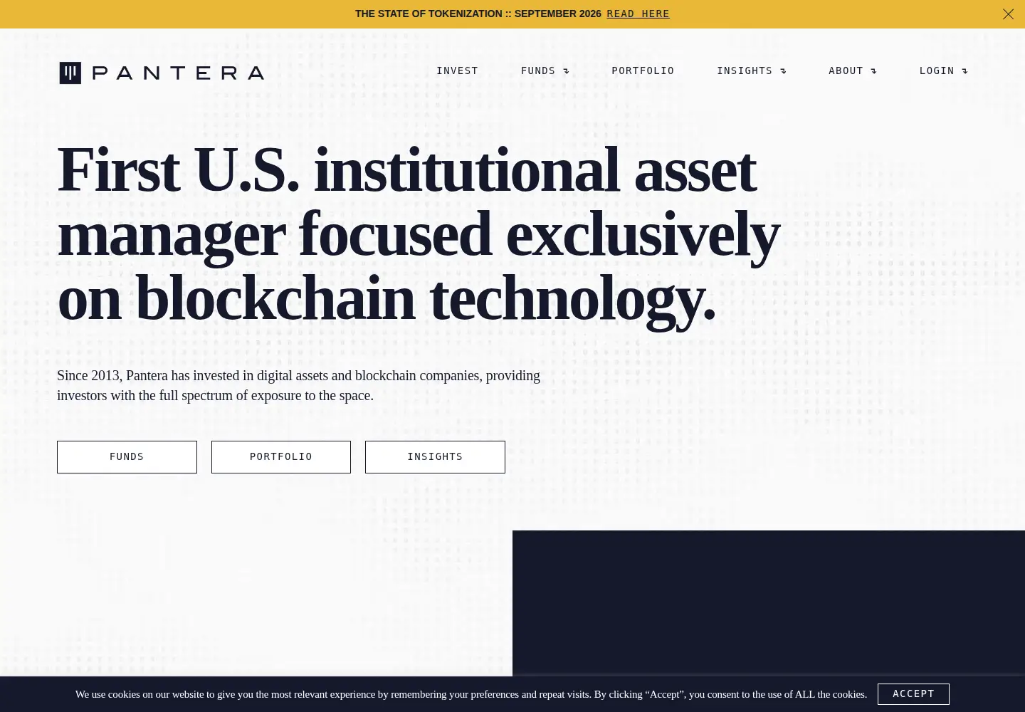 Screenshot of panteracapital.com