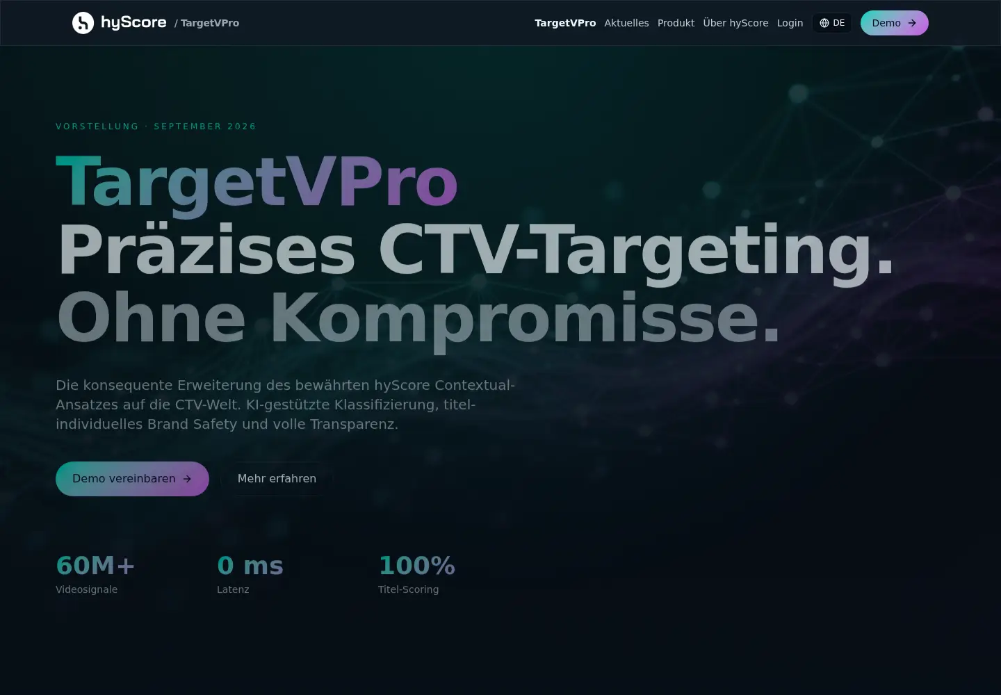 Screenshot of hyscore.io