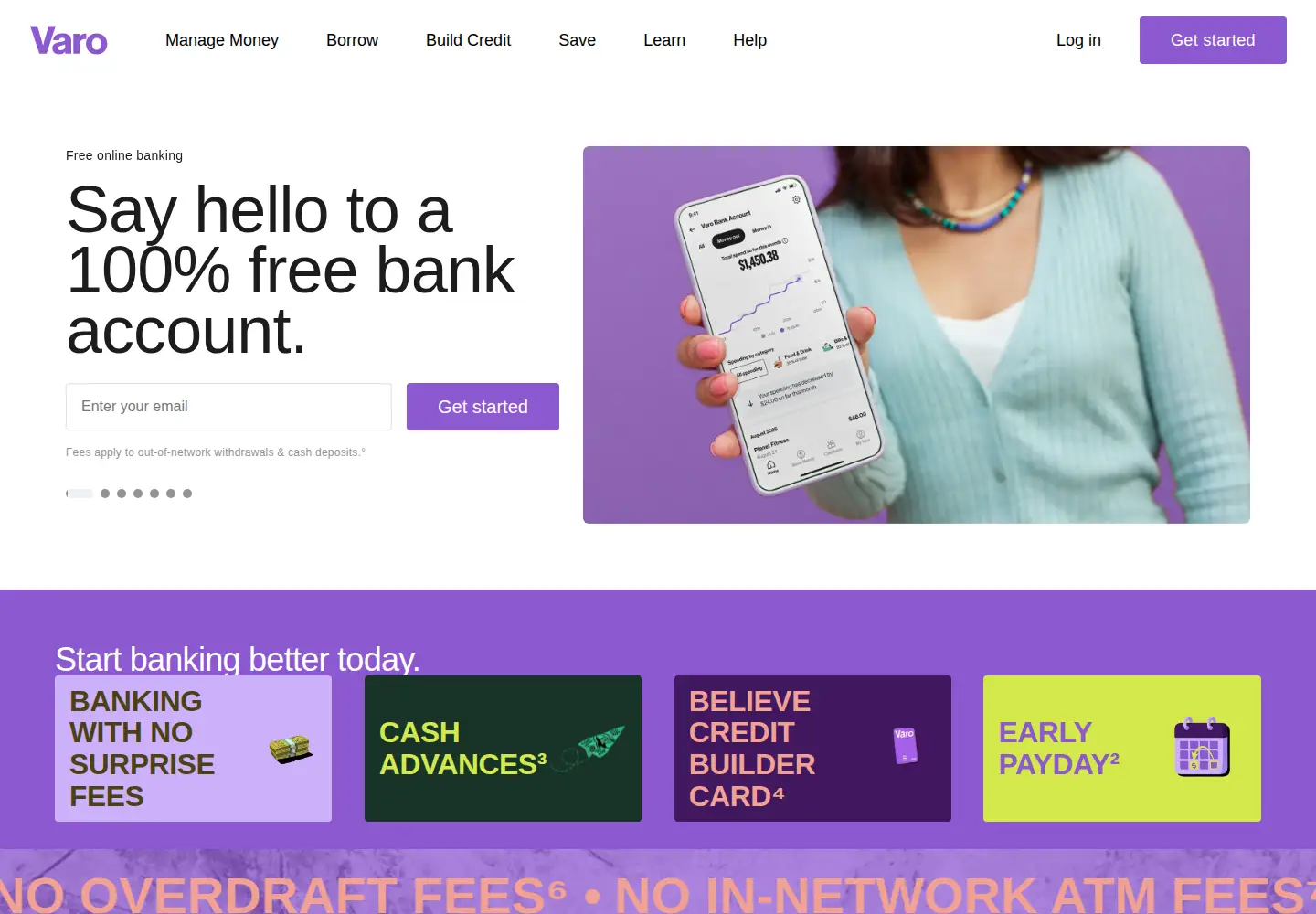 Screenshot of varomoney.com