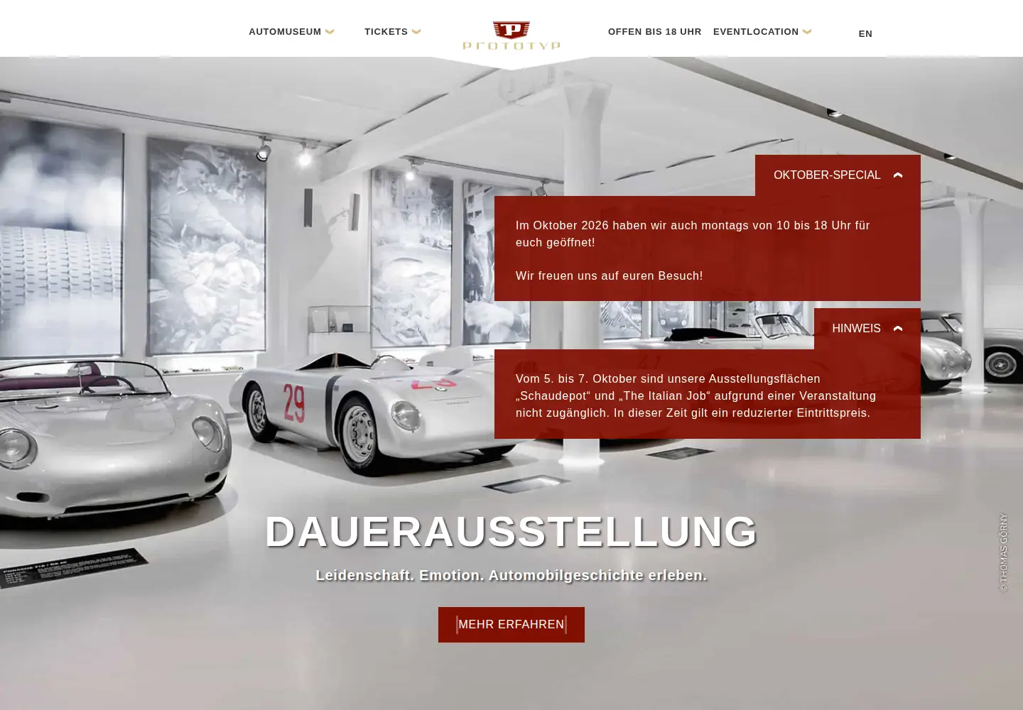 Screenshot of prototyp-hamburg.de