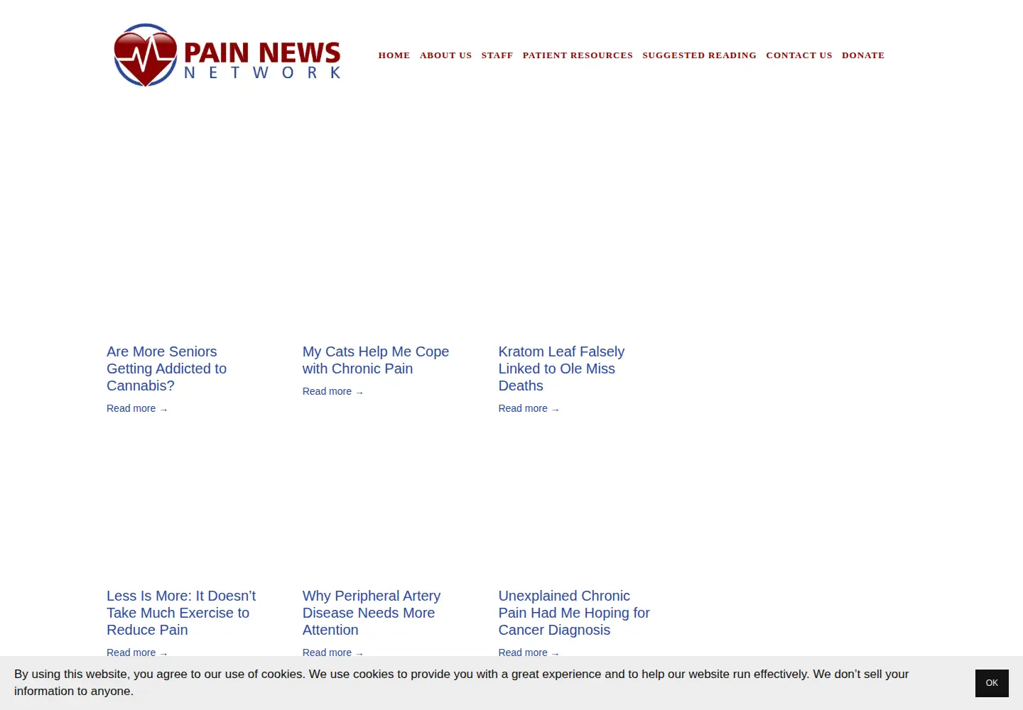 Screenshot of painnewsnetwork.org
