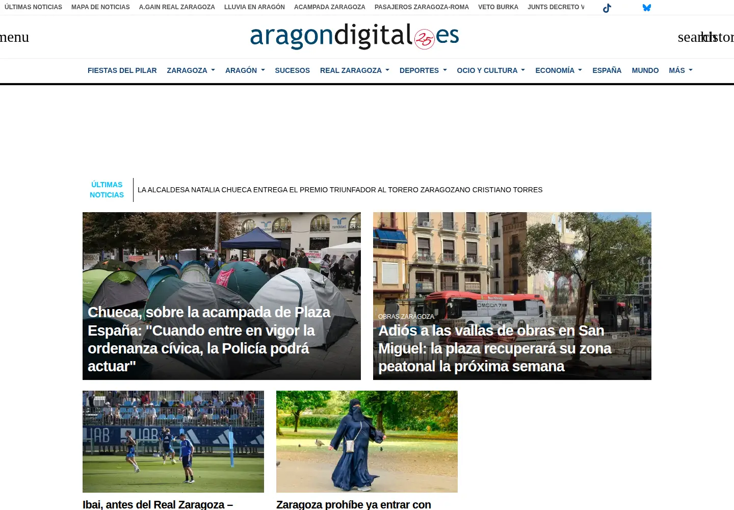 Screenshot of aragondigital.es