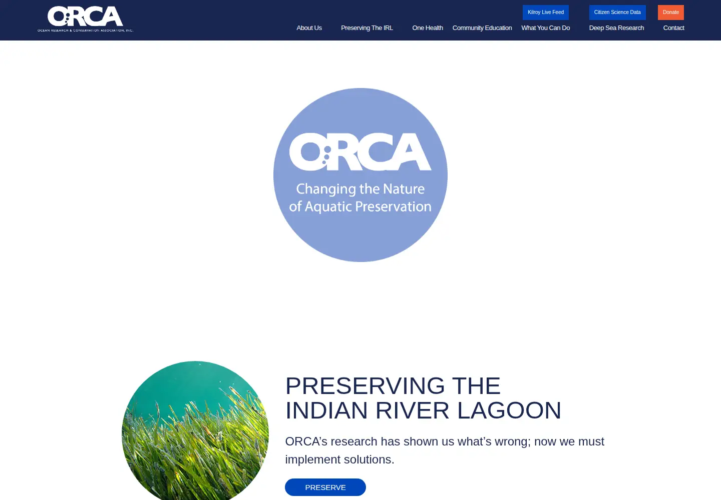Screenshot of teamorca.org
