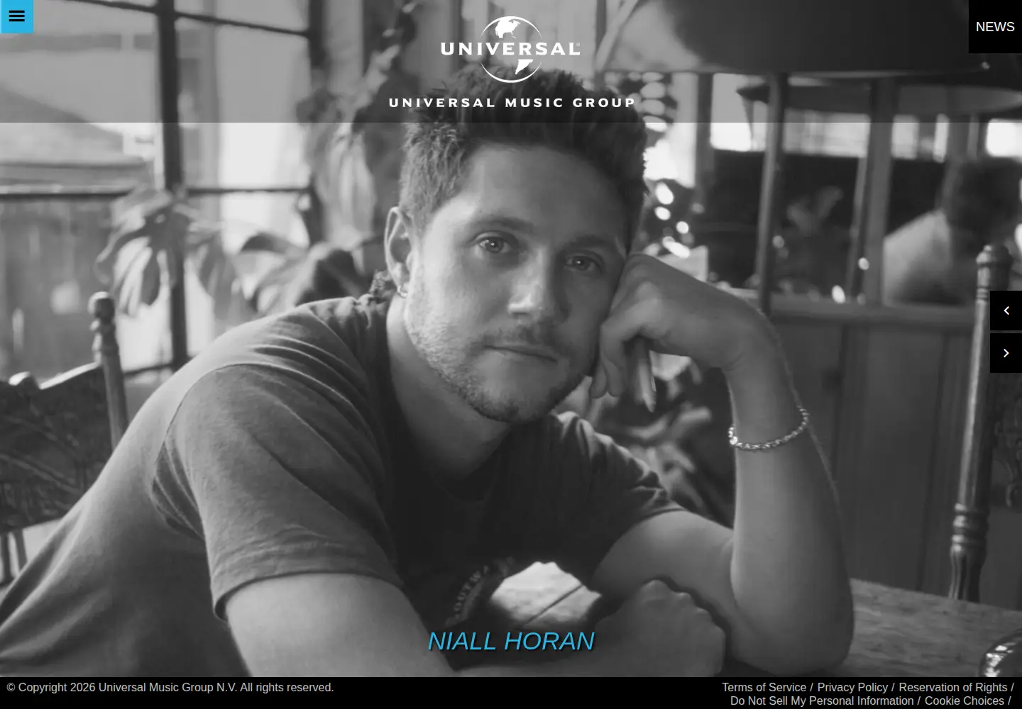 Screenshot of umusic.com