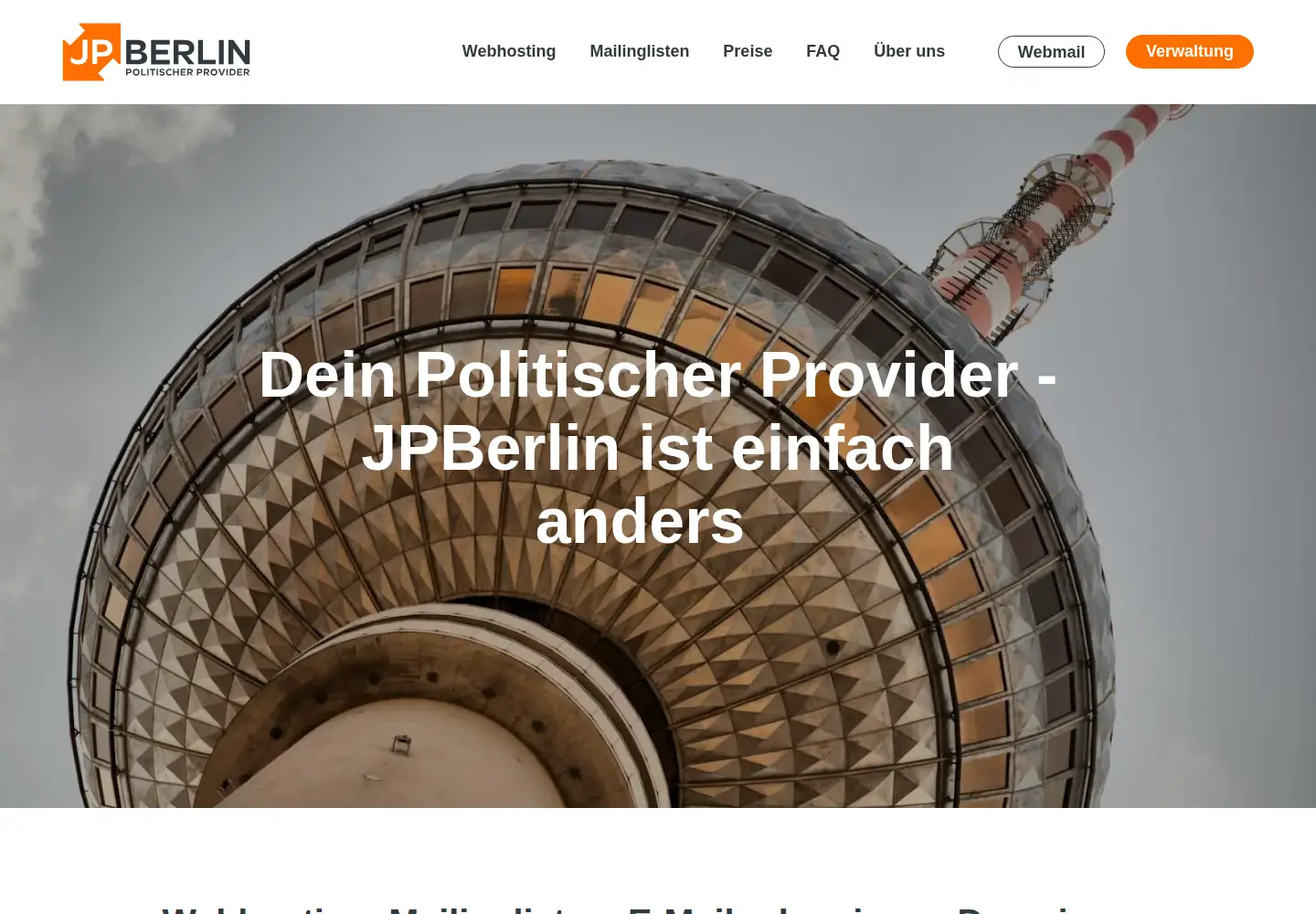 Screenshot of jpberlin.de