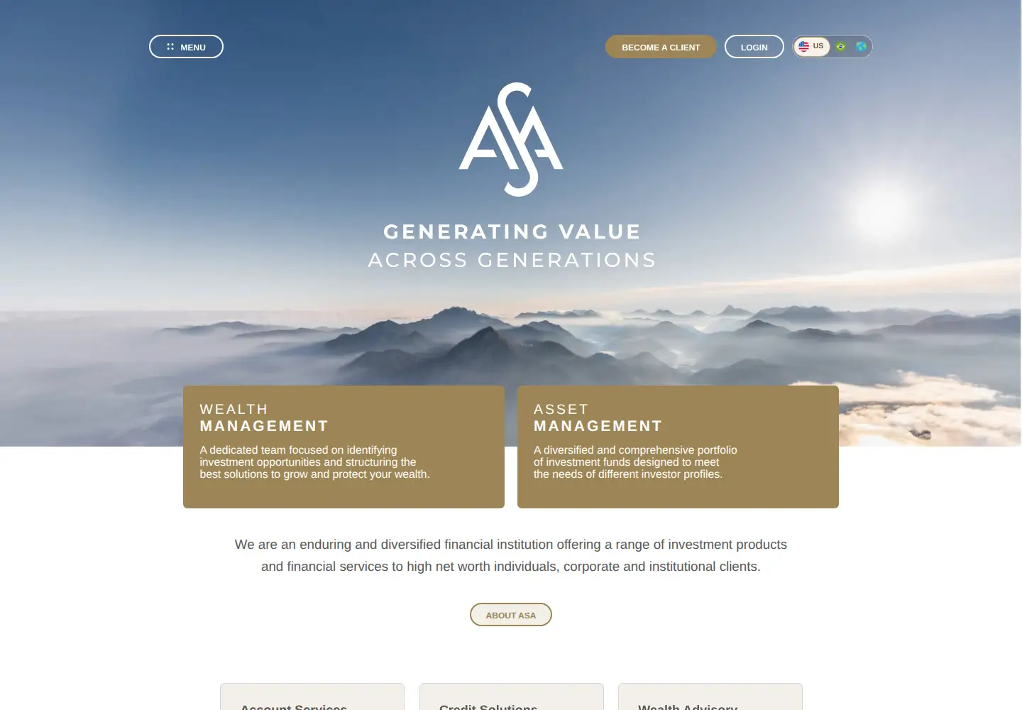 Screenshot of asa.com