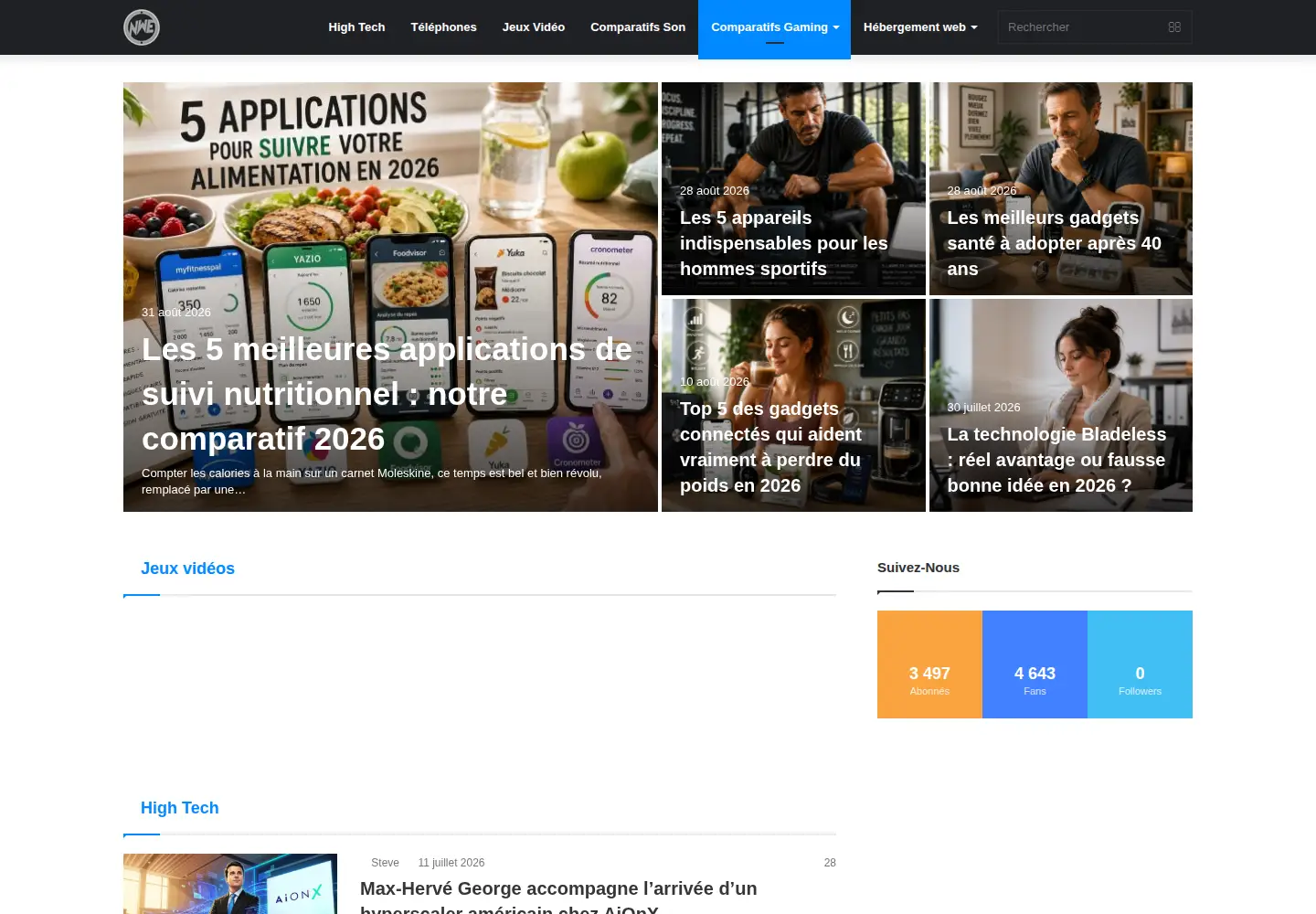 Screenshot of nowhereelse.fr