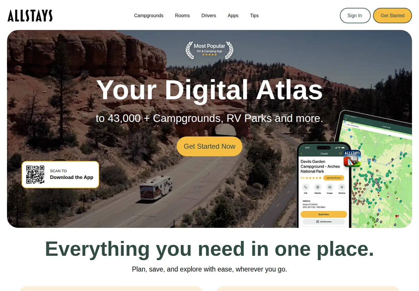 Screenshot of allstays.com