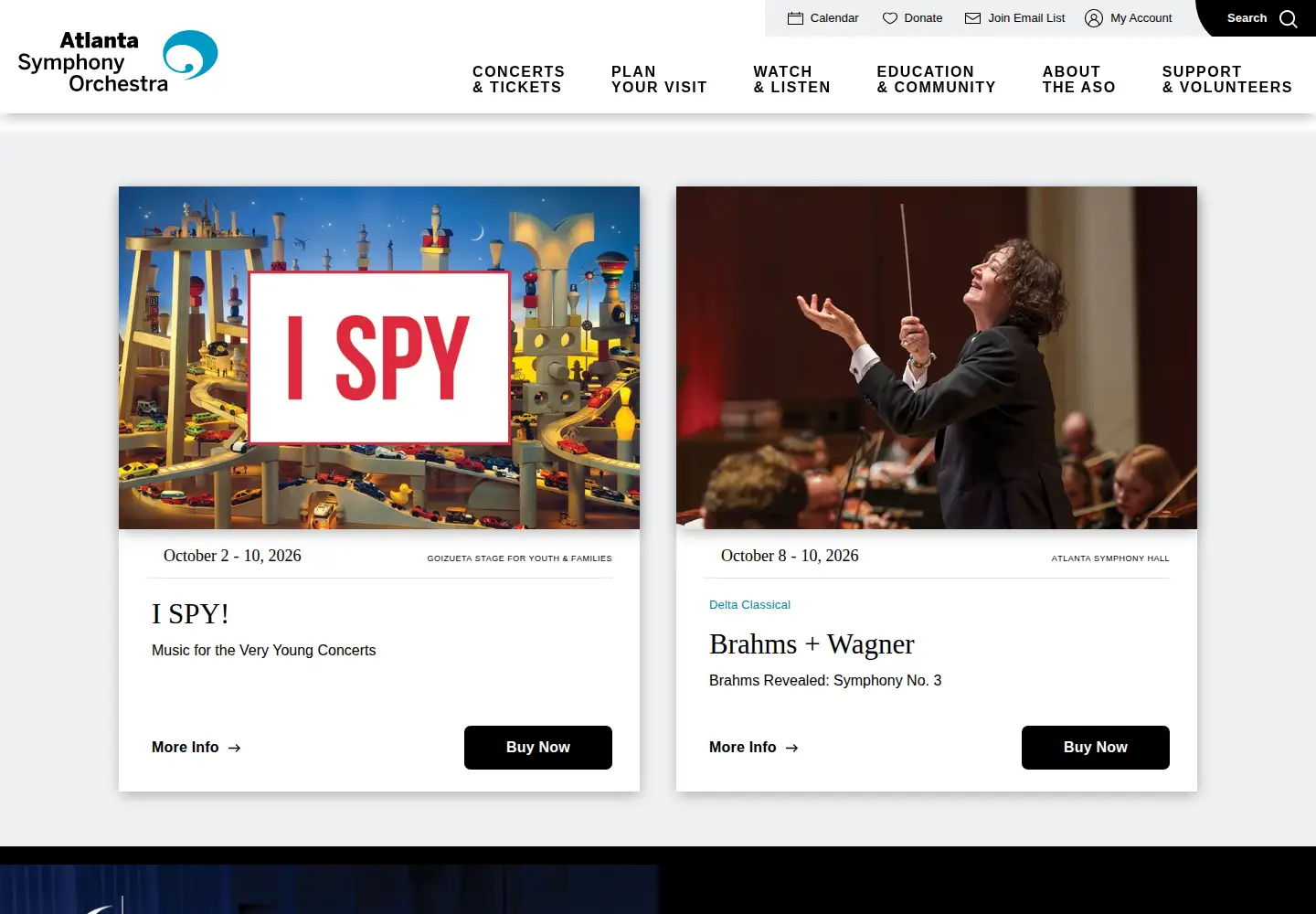 Screenshot of aso.org