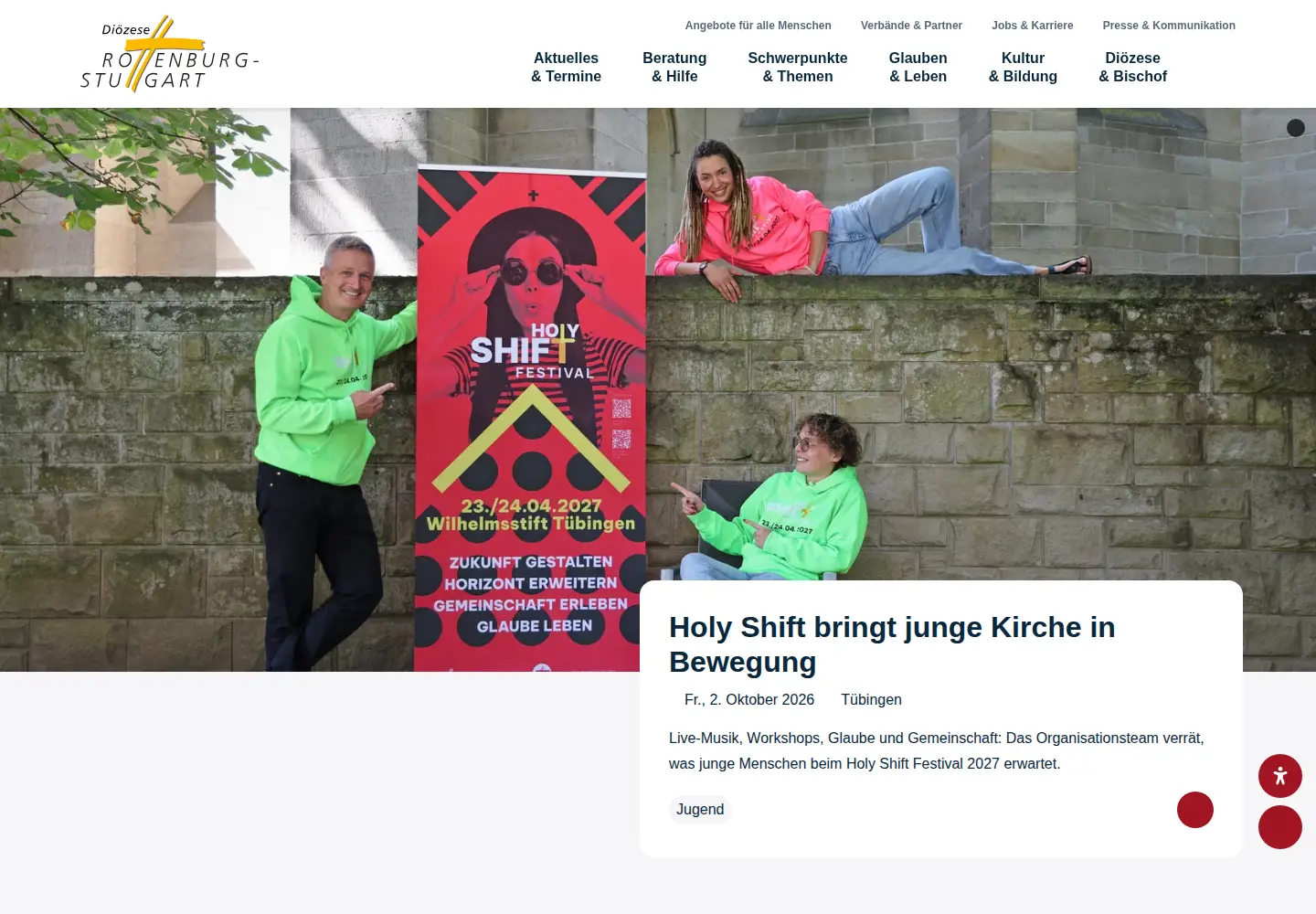 Screenshot of drs.de