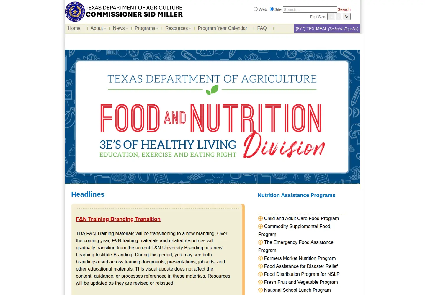 Screenshot of squaremeals.org
