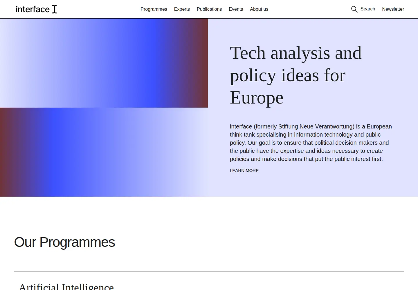 Screenshot of stiftung-nv.de