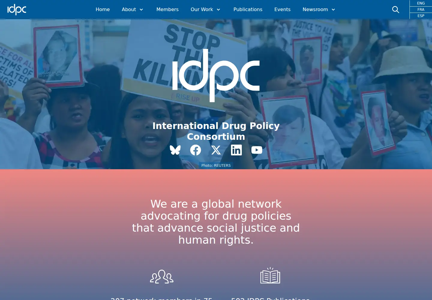 Screenshot of idpc.net