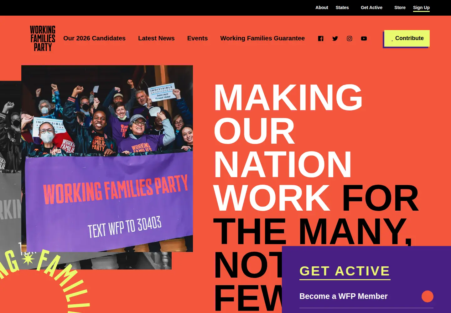 Screenshot of workingfamilies.org