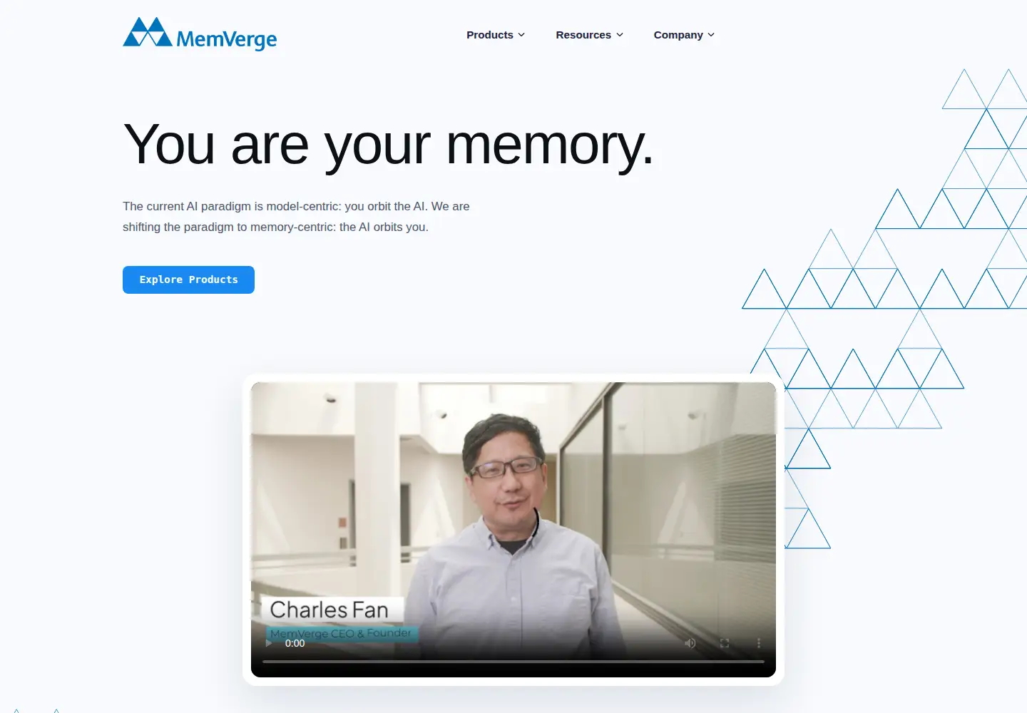 Screenshot of memverge.com