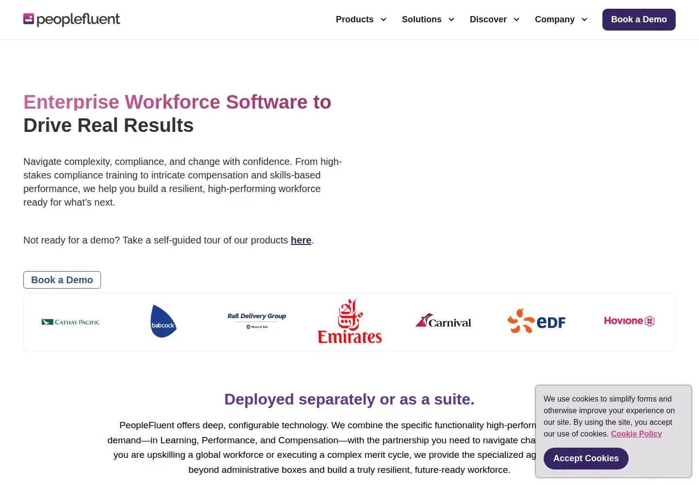 Screenshot of peopleclick.com