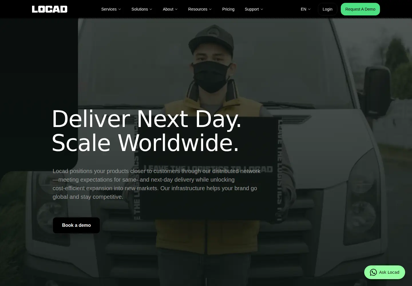 Screenshot of golocad.com