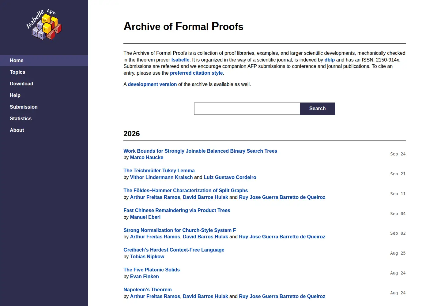 Screenshot of isa-afp.org