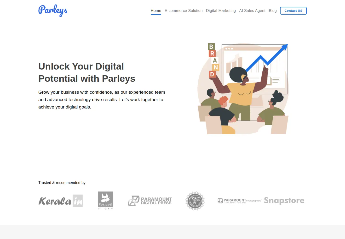 Screenshot of parleys.com