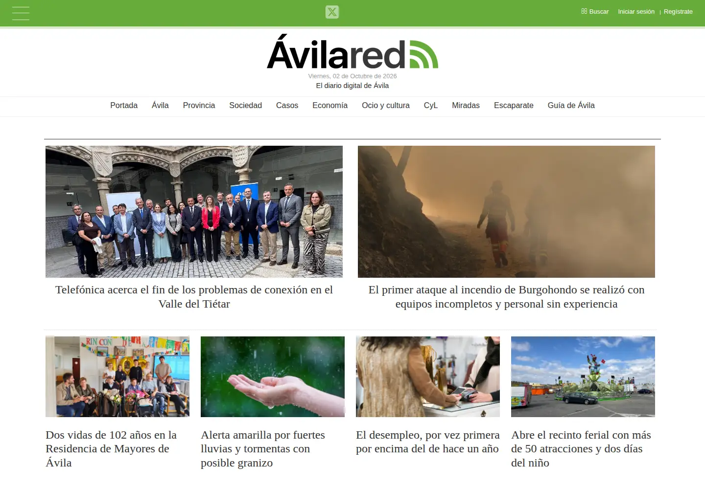 Screenshot of avilared.com