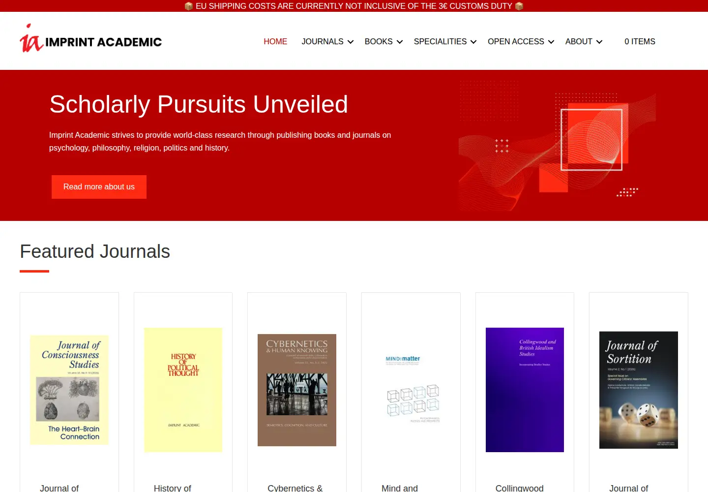 Screenshot of imprint.co.uk