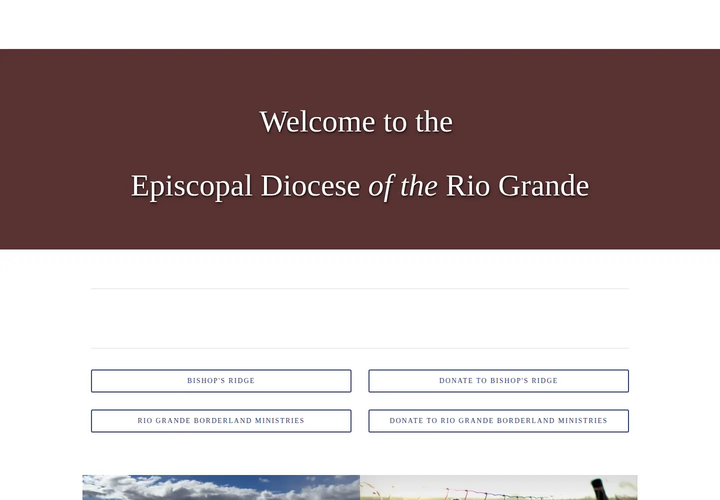 Screenshot of dioceserg.org