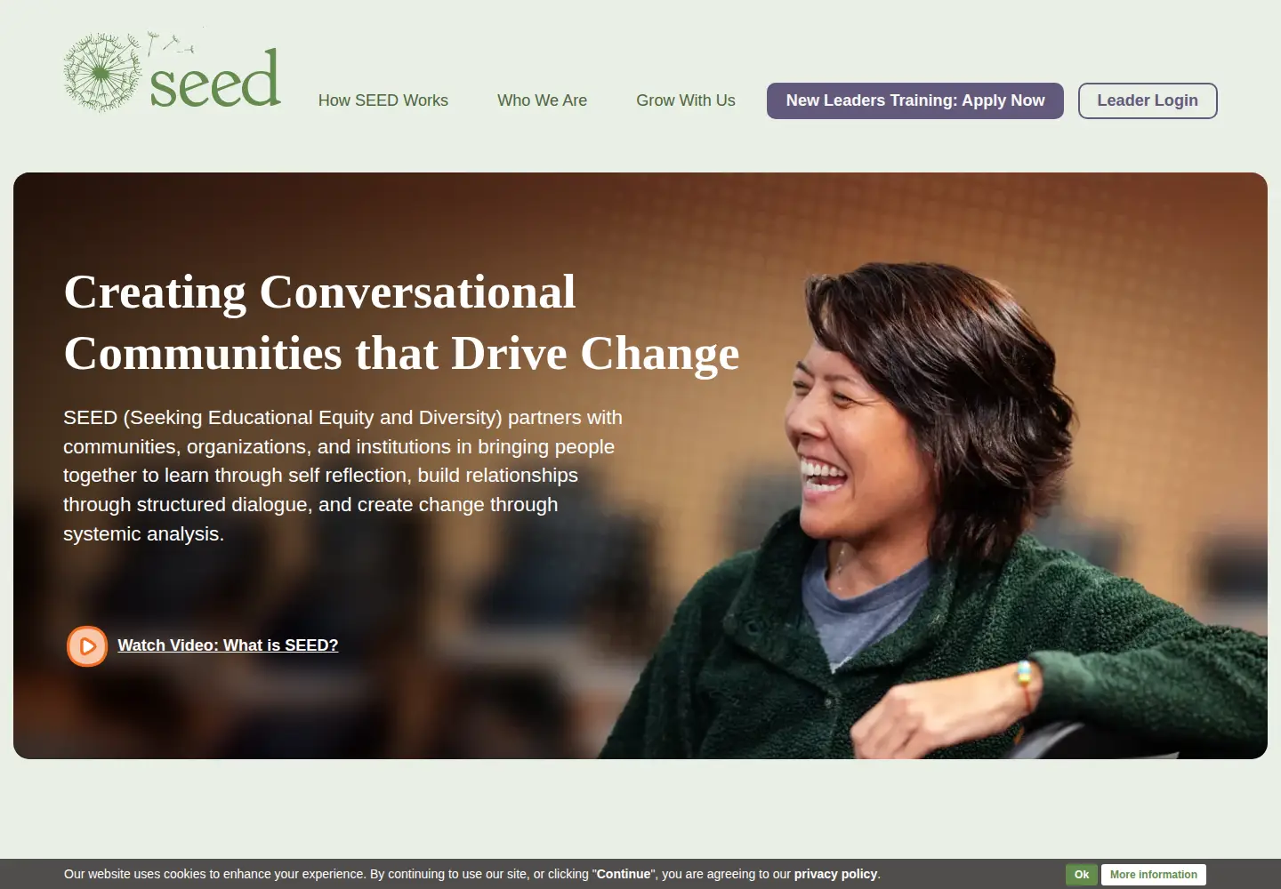 Screenshot of nationalseedproject.org